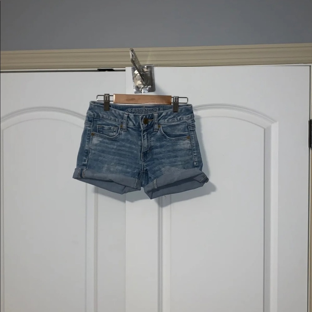American Eagle Midi Jean Short